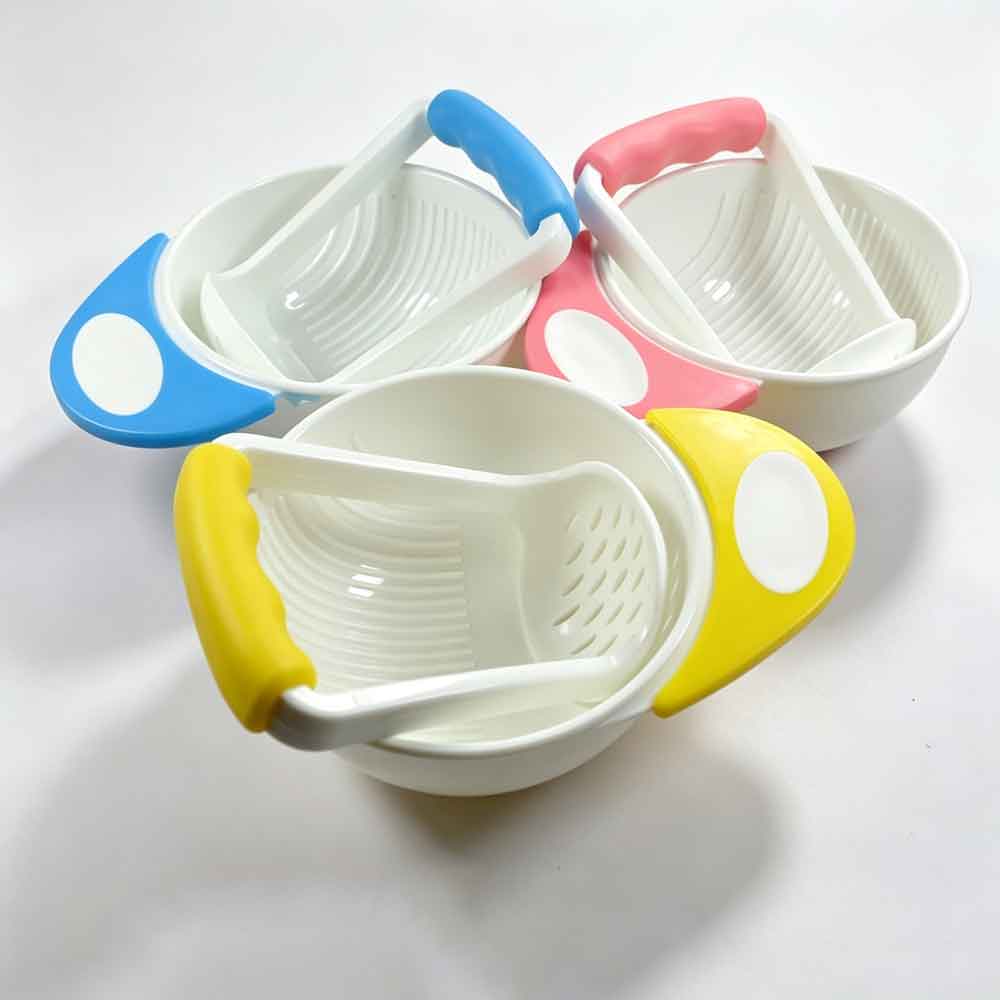 Baby Food Grinding Bowl - Bebek Besleme Kasesi Bebek Öğrenme Bebek