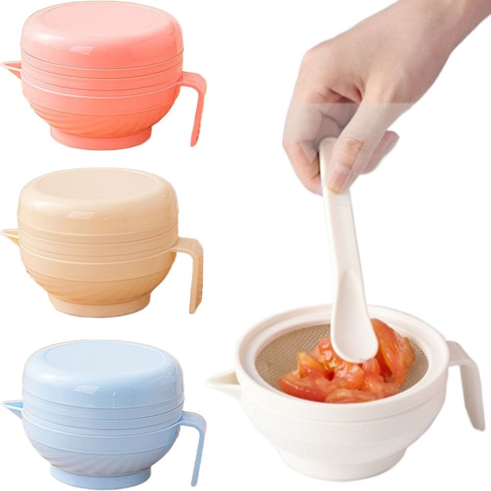 Baby Food Grinding Bowl - 7 Parça Taşınabilir Gıda Öğütme Kasesi