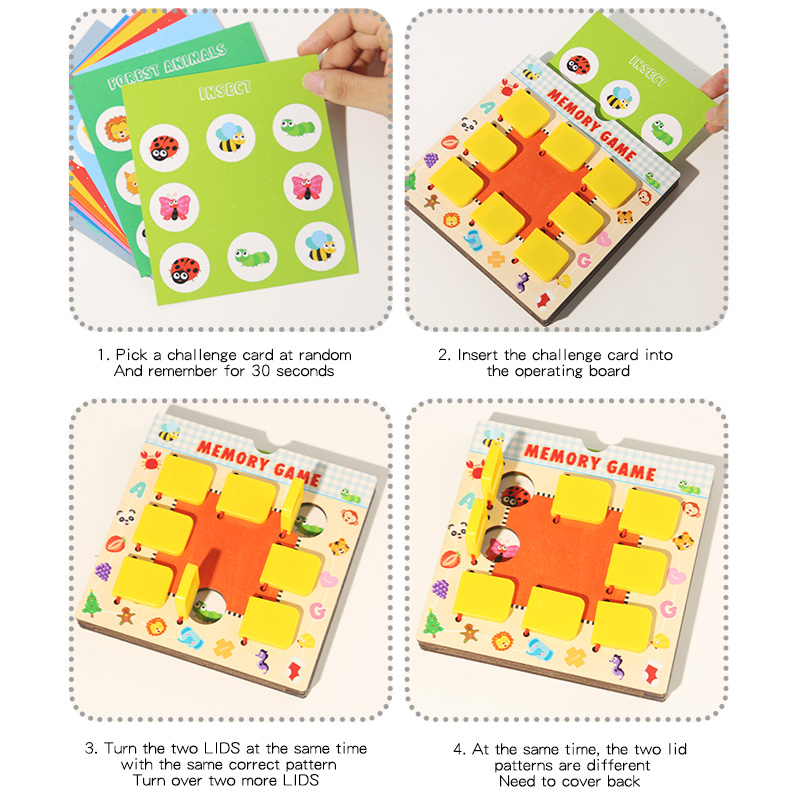 Ahşap Hafıza Satranç Oyuncağı  - Baby Food Eat incelemesi ve fiyatı